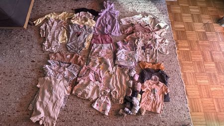 Baby Kleiderpaket Mädchen Gr. 62–68 über 40 Teile