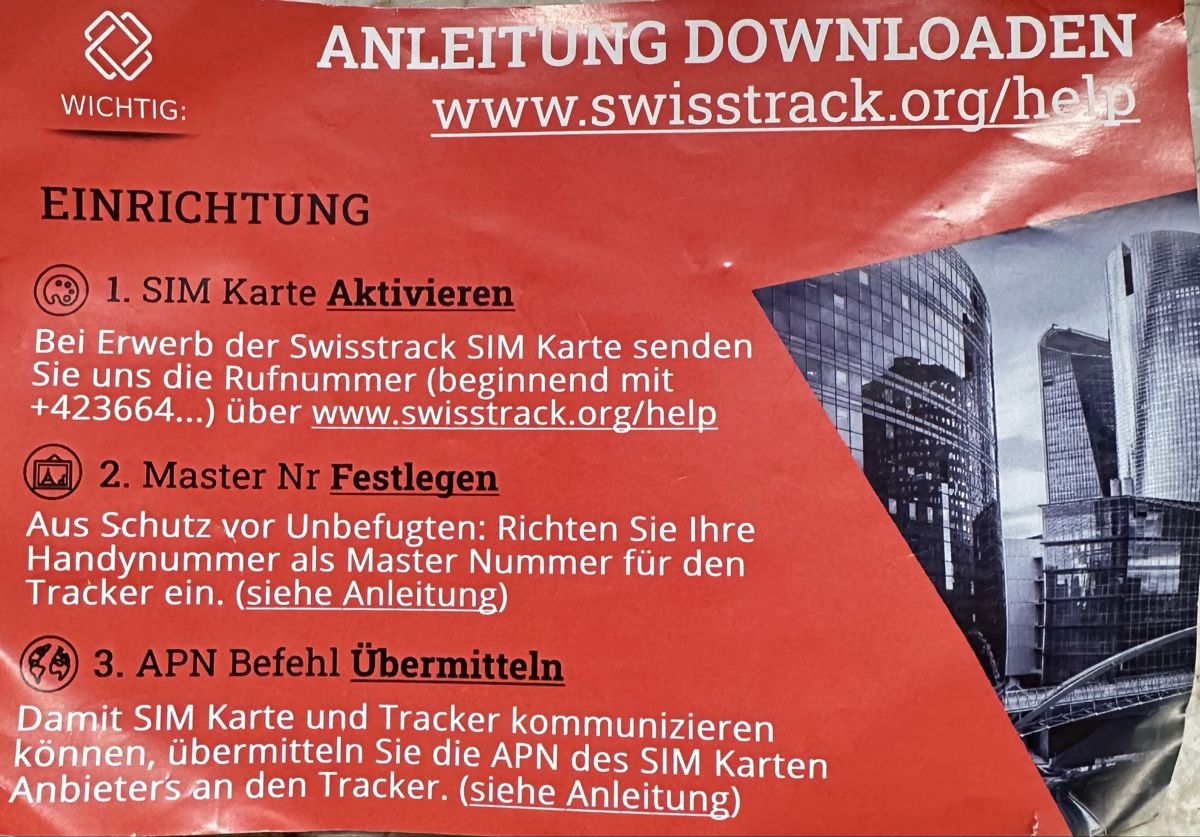 GPS & Messgeräte: GPS Tracker mit SIM Karte und Kabelbaum neu – Neu (gemäss Beschreibung) aus Schaan von go001