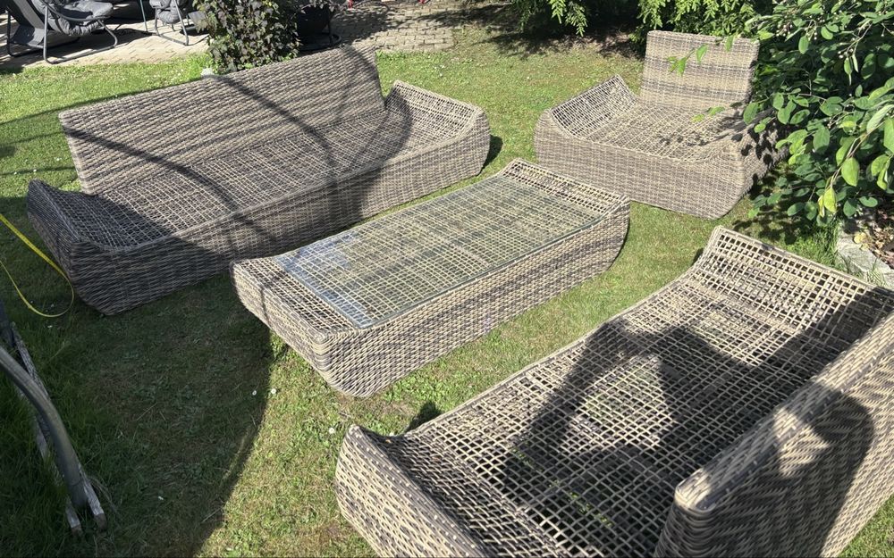 Verwunderlich Ebay Gartenmãƒæãâbel Rattan Gebraucht Bild
