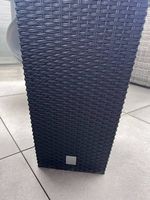 Prosperplast Blumenkübel anthrazit 50 cm hoch 