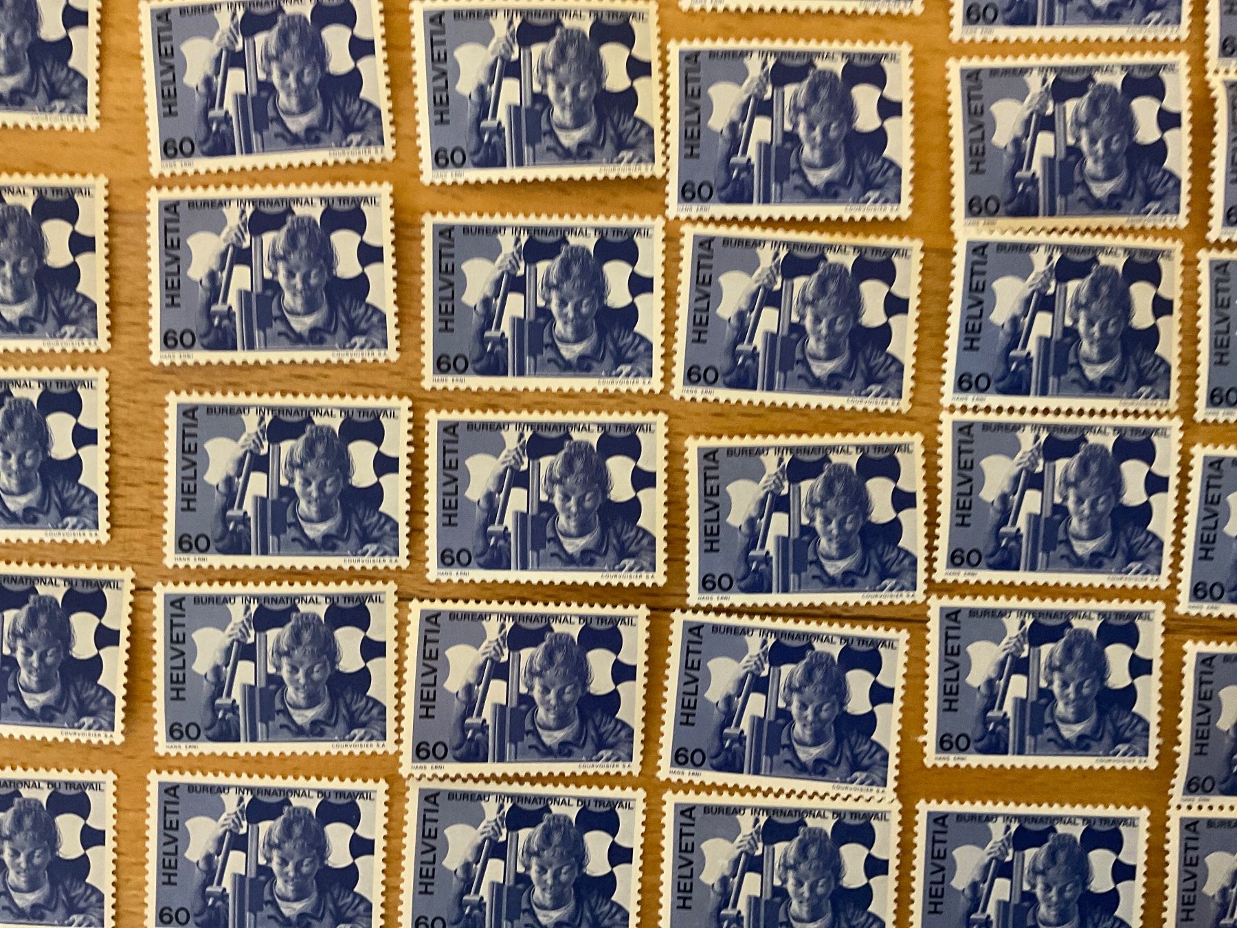 Tutti i francobolli: 60Fr Ämter Frankaturware ungestempelt postfrisch Sammlung – Nuovo (secondo la descrizione) da Wil SG venduto da Chefsugus 5