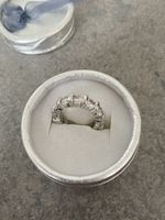 Eternity Ring echt Sterling Silber 925, mit grossen Zirkonia