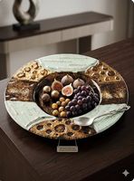 XXL Glas Früchteschale 45cm