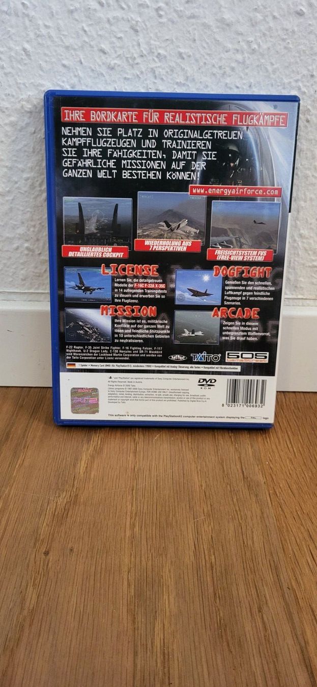 Sony Giochi: PS 2 - Energy Airforce – Usato da Münsingen venduto da DigitaleSpielecke 1