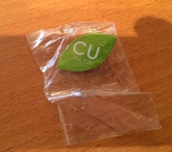 Barche: CU - SEE YOU Pin – Nuovo e nell'imballaggio originale da Hergiswil NW venduto da Labello01