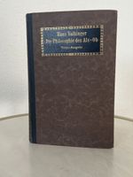 Hans Vaihinger Hans - Die Philosophie des Als-Ob