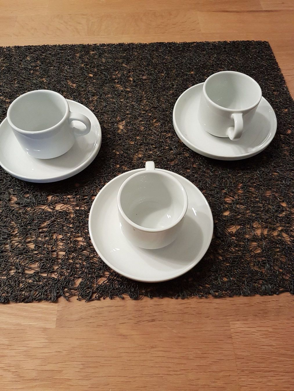 Tazze: 3 tasses et sous-tasses – Usato da Porrentruy venduto da Piquetix