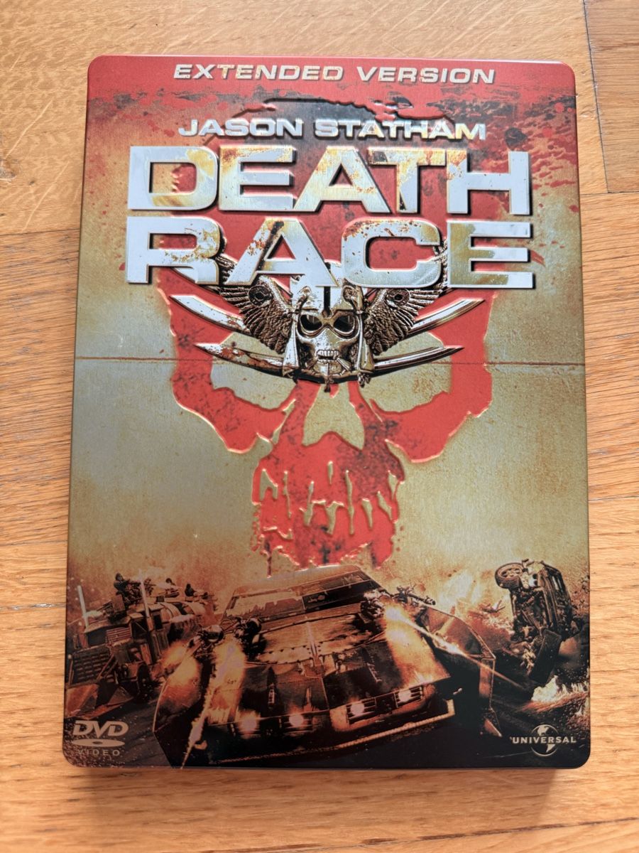 Alle DVDs: Death Race - Steelbook Extended Version DVD – Gebraucht aus Kölliken von nerdorado