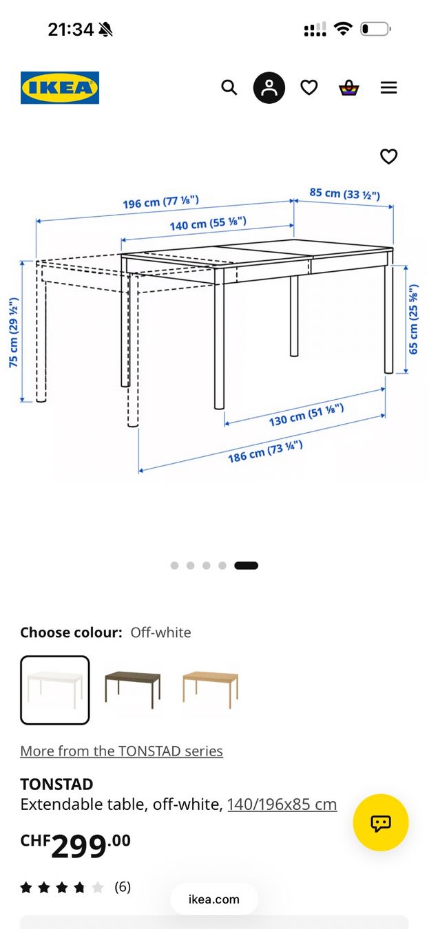 Ikea Tische: Dinning table – Gebraucht aus Visp von DiogoCastilho 8