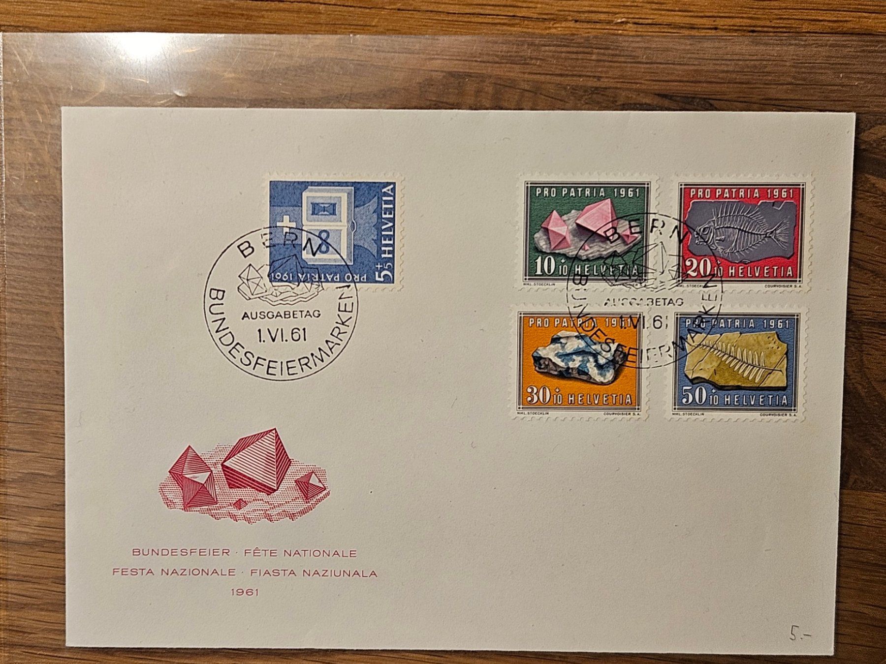Tutti i francobolli: FDC PP 1961 ab nur 3.50 – Usato da Buttikon SZ venduto da Marcelr