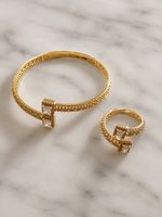 Modeschmuck Set gold