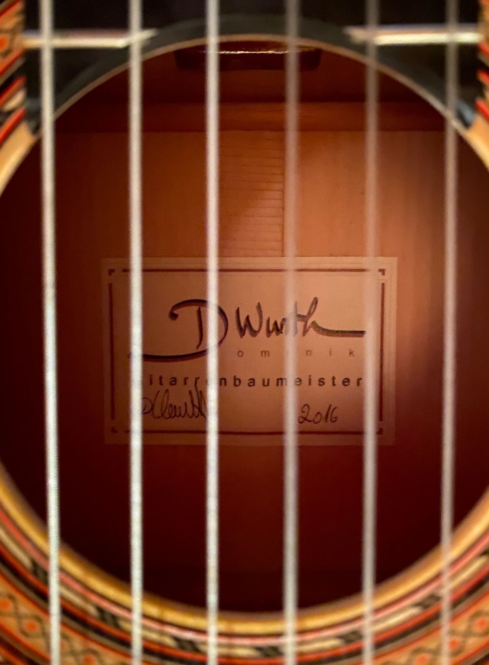 Strumenti musicali: Dominik Wurth Meistergitarre – Nuovo (secondo la descrizione) da Schiers venduto da yngve07 5