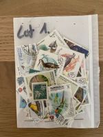 TIMBRES / LOT DE 100 TIMBRES / THEMATIQUE OISEAUX