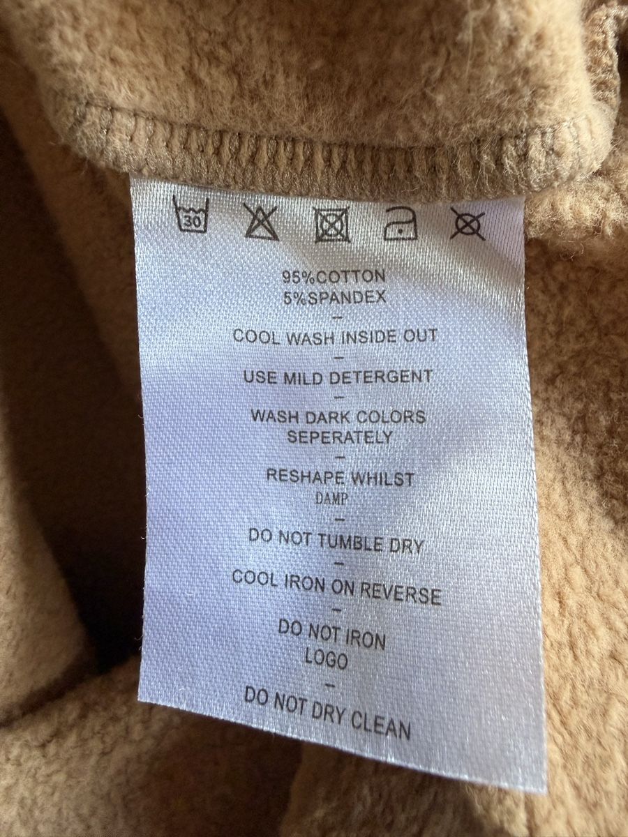 Maglioni & Felpe: Alpha Couture Beige braun hoodie senf Gr M Pullover  – Usato da Staad SG venduto da Chirrari 2