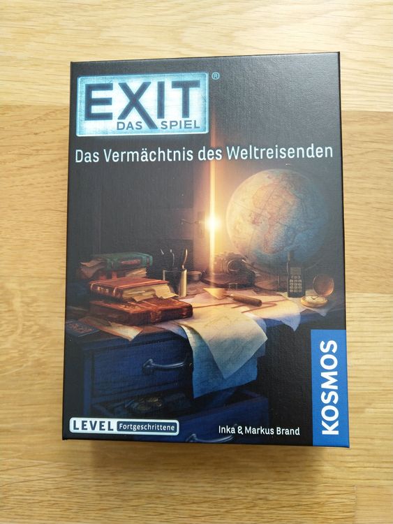 Kosmos EXIT - Il Gioco: Il Lascito Del Viaggiatore - Gioco Da Tavolo Escape Room, 1-4 Giocatori, 12+