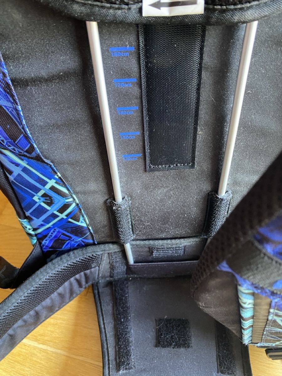 Satch Borse & Zaini: Satch Schulrucksack blau, Top  – Usato da Münchenstein venduto da sommerverkauf12 3