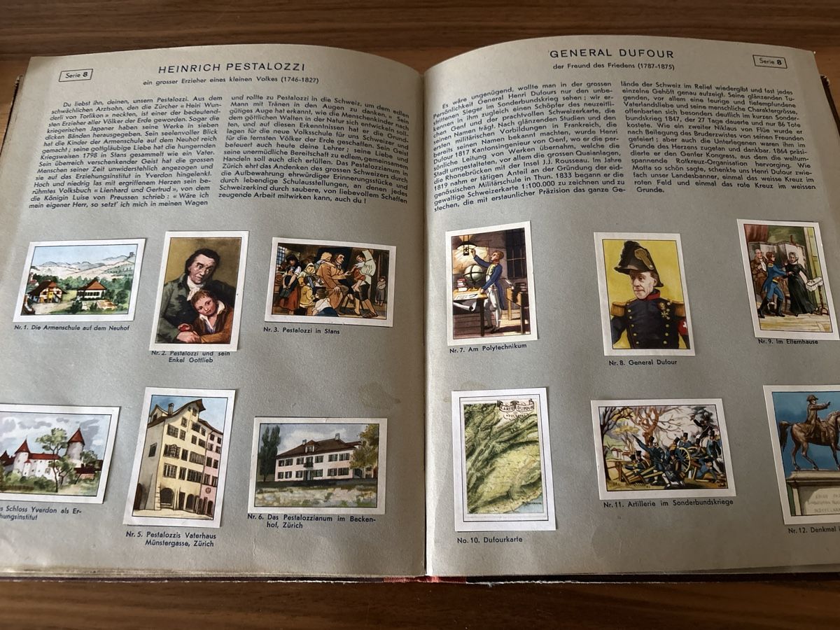 Alben: Album Schweizer dienen der Welt 1943 – Gebraucht aus st.gallen von Garagen_Verkauf 7