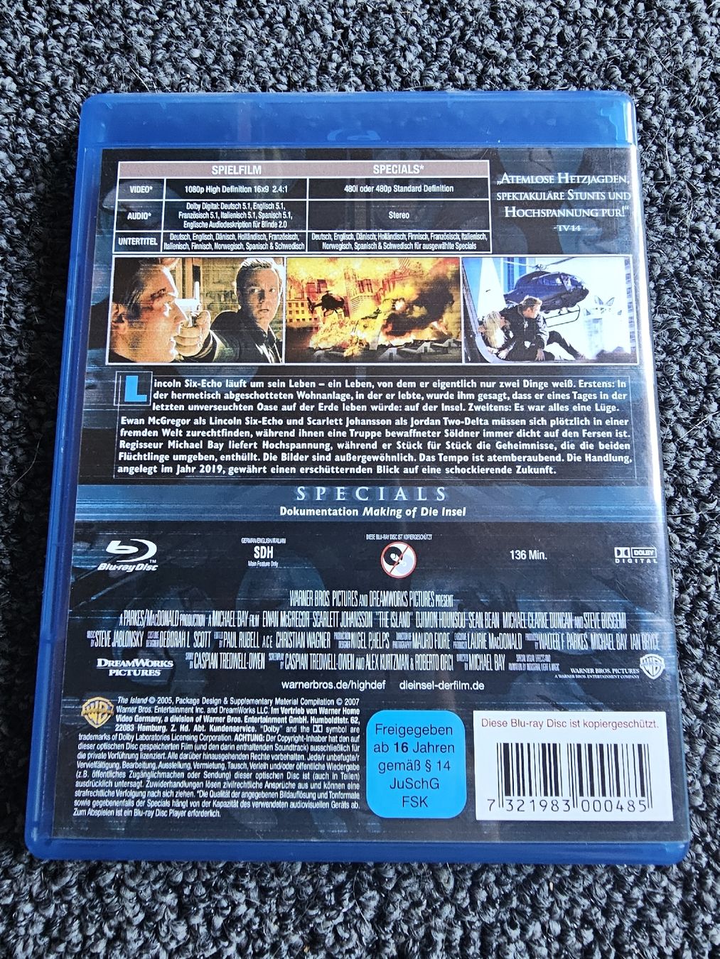 Tutti i DVDs: Die Insel Blu-ray – Usato da Ruswil venduto da jan_bxl5 1