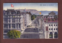 GENEVE - La Corraterie - 1928