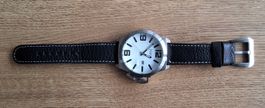 Sehr grosse Armbanduhr OOZOO Steel (Quartz)
