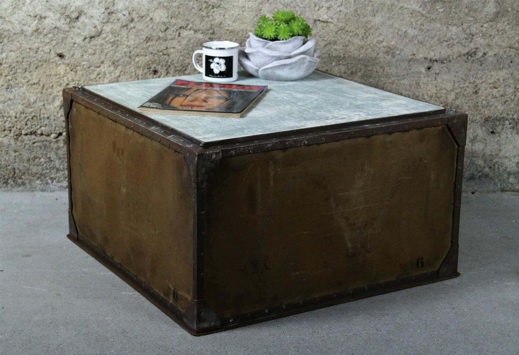 Tables: Couchtisch, Industriekorb Industriekiste – D'occasion à Birrwil par brandschatz_birrwil 1