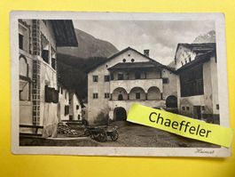 Militär-Postkarte. Heimat evt. Schiers