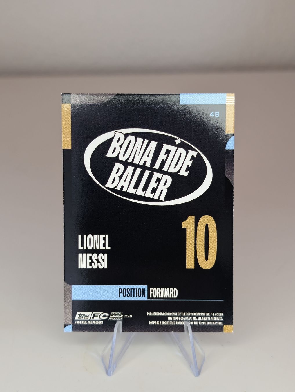 Topps Carte collezionabili: Lionel Messi Argentinien Topps Team Set – Nuovo (secondo la descrizione) da Hunzenschwil venduto da BRPCards 1