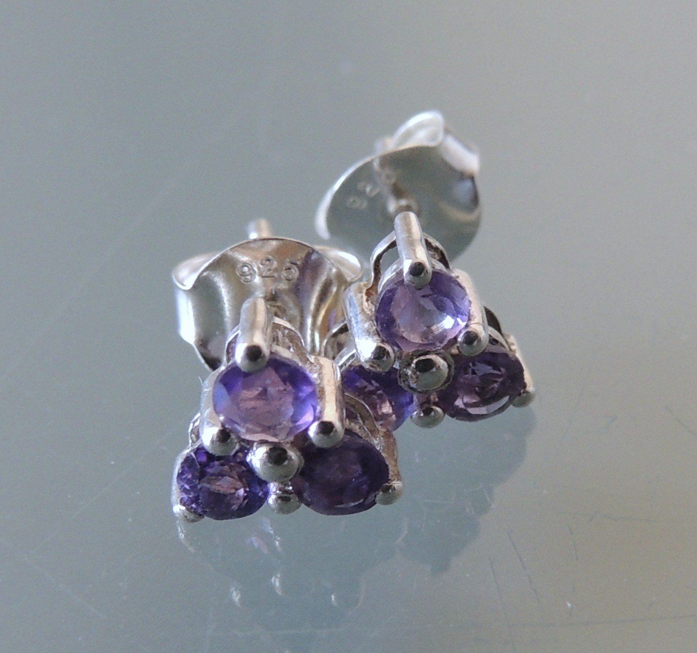 Ohrringe & -stecker: Amethyst Silber 925 Ohrstecker – Neu (gemäss Beschreibung) aus Waldenburg von schaller707 2