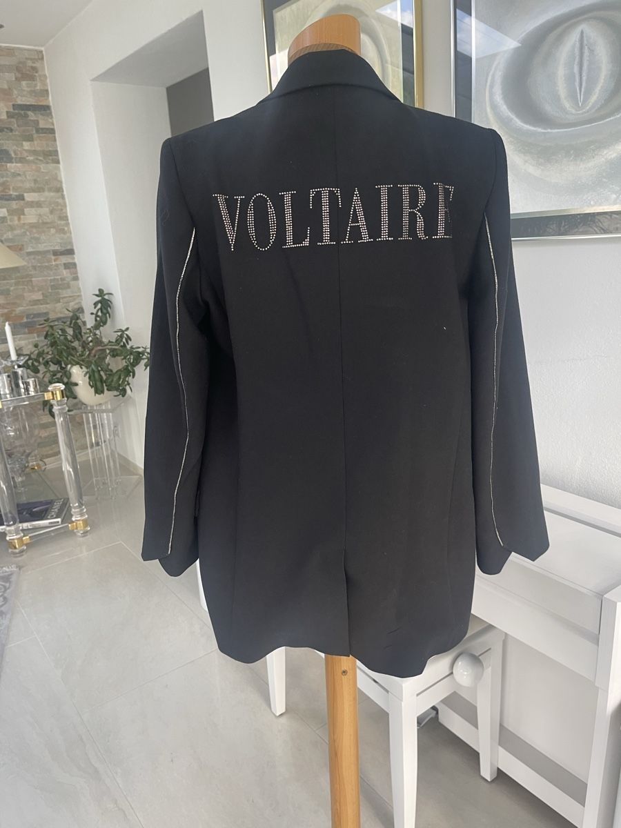 Zadig & Voltaire Vestes: Zadig & Voltaire Blazer in Schwarz, Groesse S. – D'occasion à Weisslingen par Spiegelbild0 1