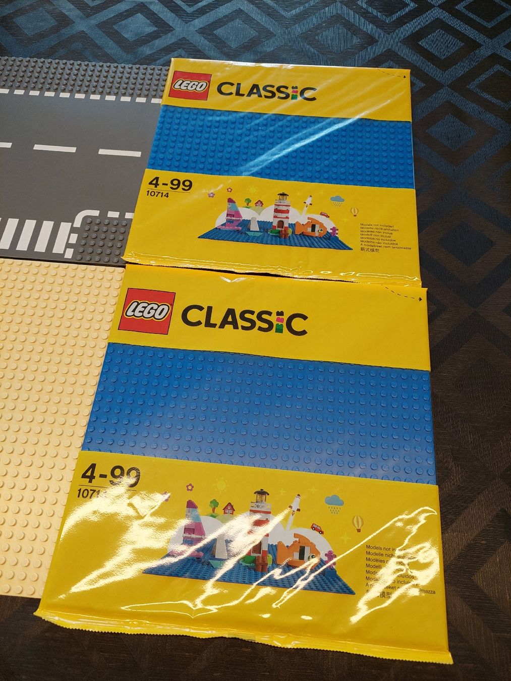 Lego Jouets: 6 Lego Bauplatten /  Strassenplatten – D'occasion à Zetzwil par sti_x9xf 1