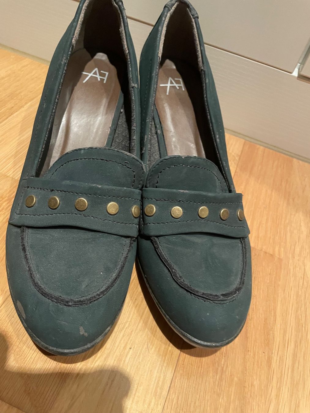 Damenschuhe: Dunkelgrüne Herbst Schuhe, Gr. 40 – Gebraucht aus Emmen von Manu4414 2