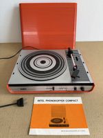 Vintage Plattenspieler INTEL Phonokoffer Compact 