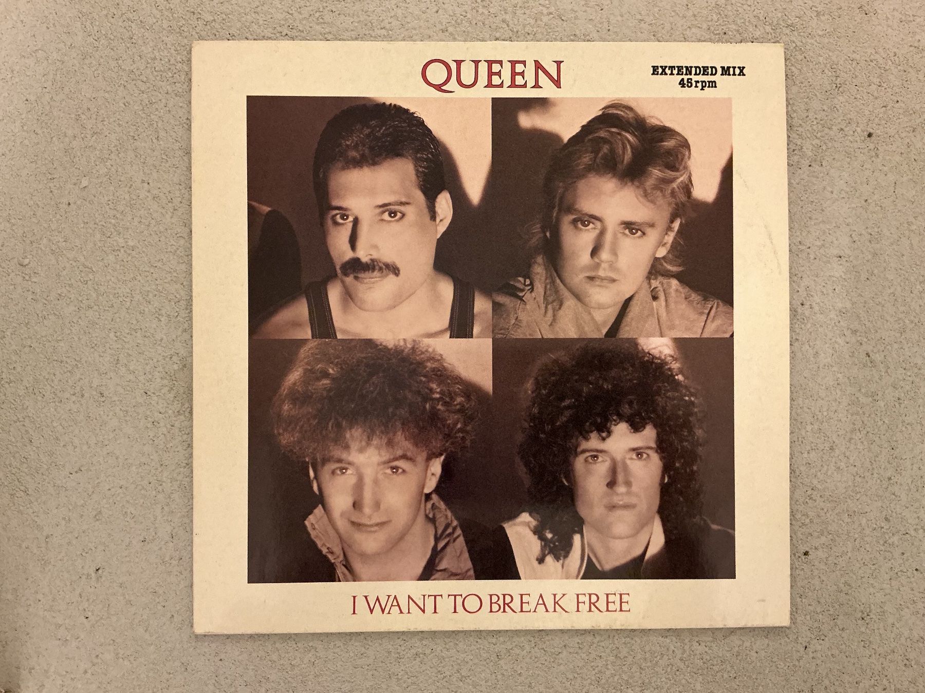 Schallplatten: Queen Maxi-Single - I Want To Break Free – Gebraucht aus Winterthur von Tumko_7_Vinyl