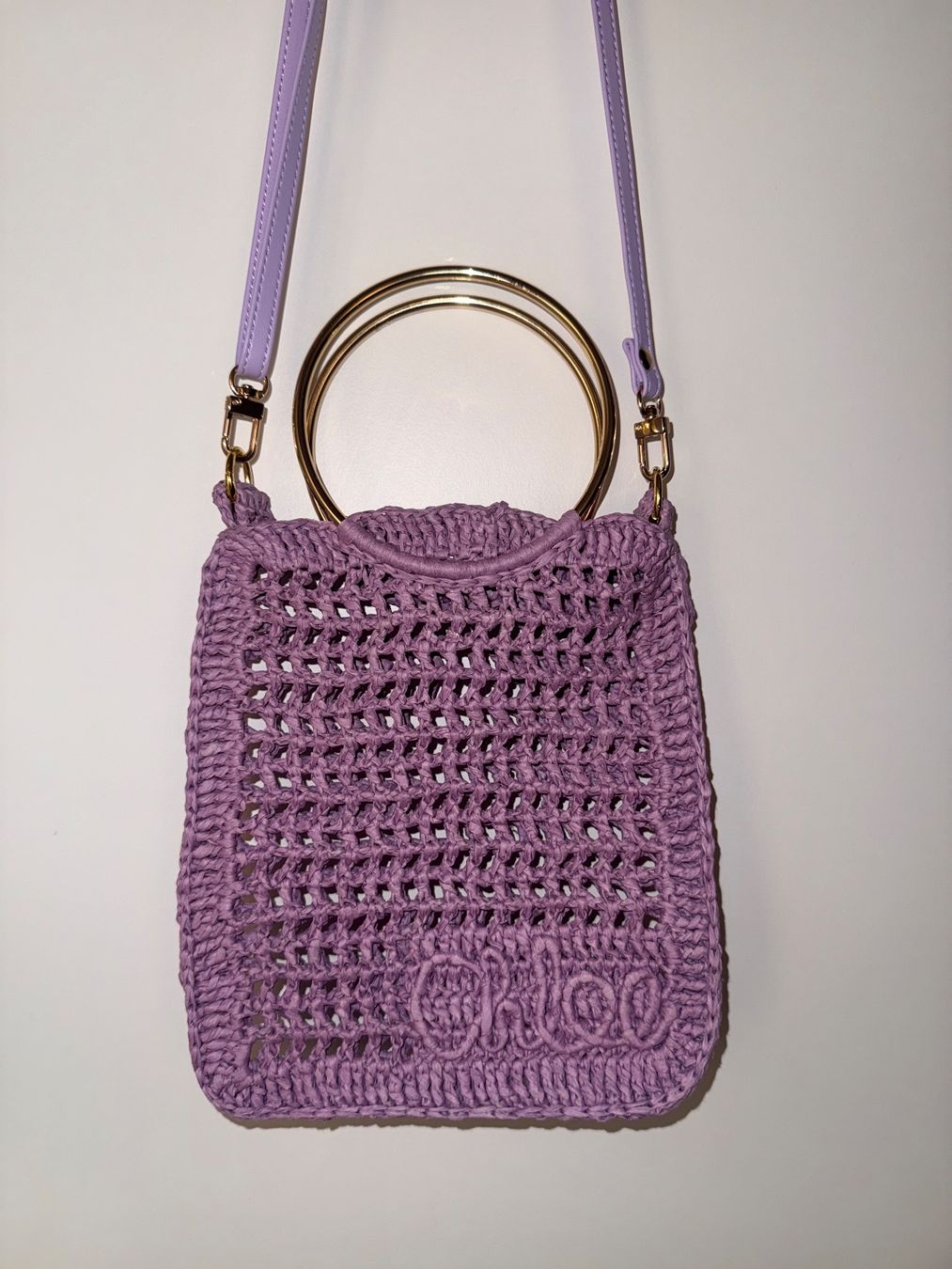 Borse da donna: Tasche aus Raffiabast handgestrickt – Nuovo (secondo la descrizione) da Buchrain venduto da nat_pl5p 8