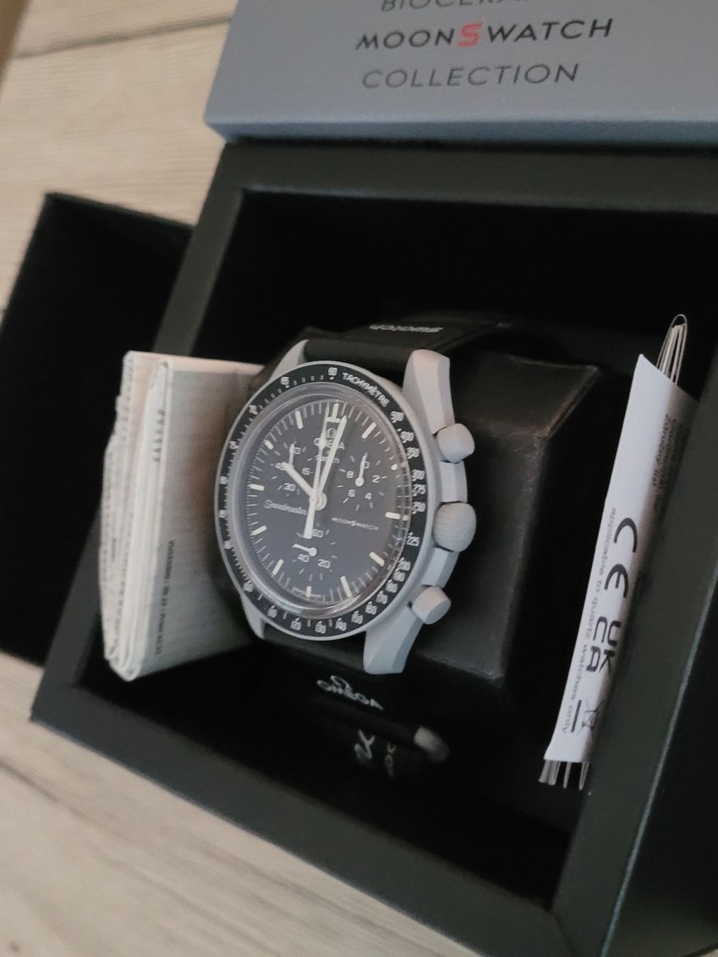 Swatch Uhren: Omega swatch Mission to the Moon – Neu und originalverpackt aus Epalinges von ormiga 1