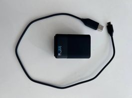 Chargeur double officiel GoPro USB-C + câble