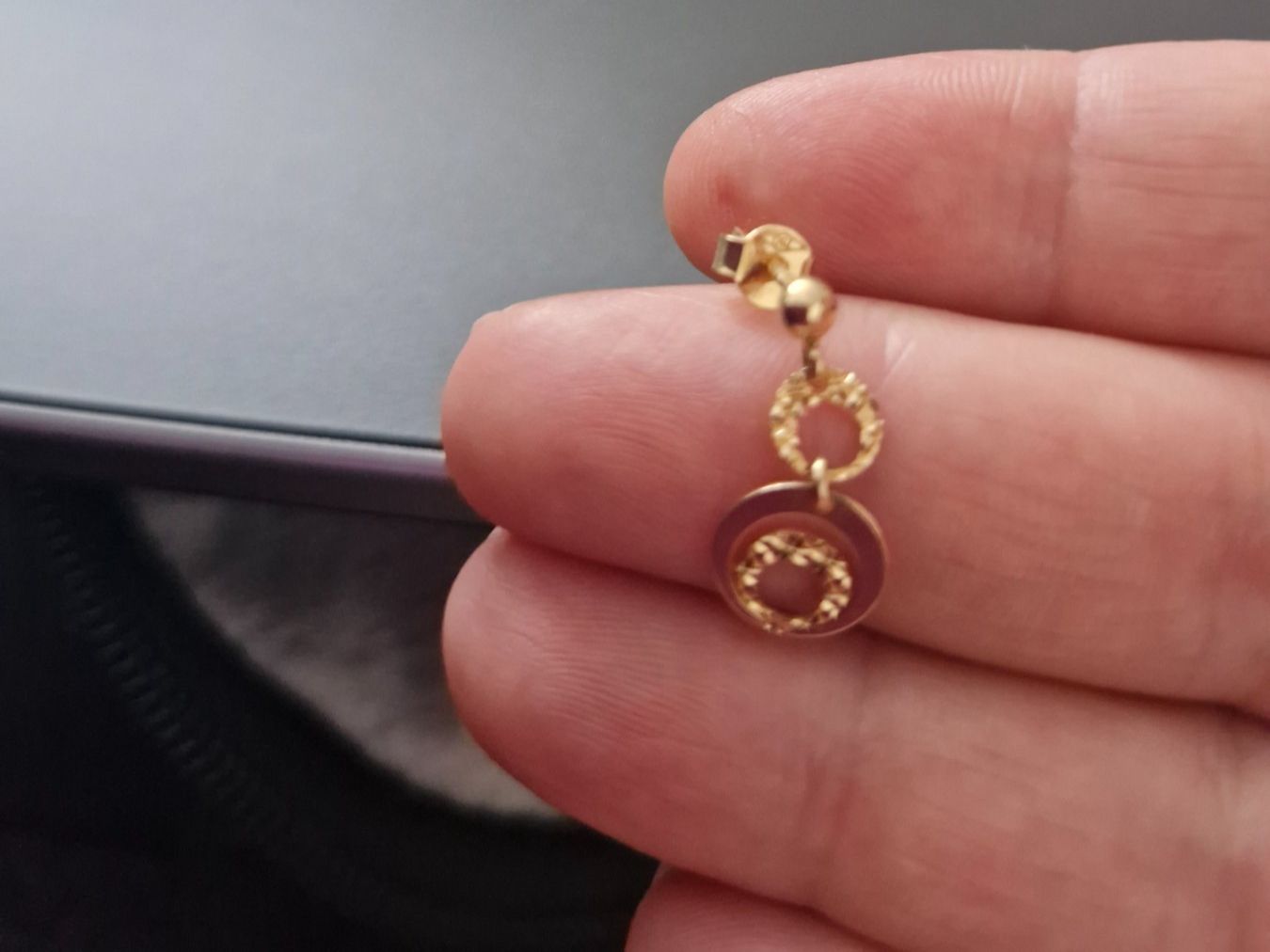 Orecchini pendenti & Orecchini a lobo: Ohrstecker in 18 Karat Gold – Nuovo (secondo la descrizione) da Schlieren venduto da ela_x7qh 5