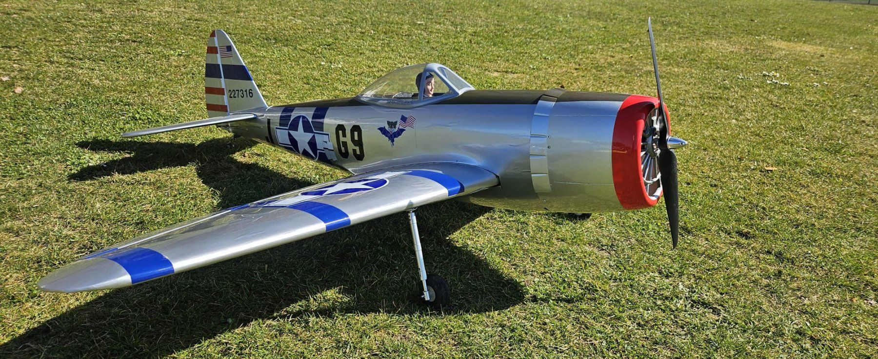 Graupner Modellismo RC: P-47 Thunderbolt – Usato da Lufingen venduto da Eprom