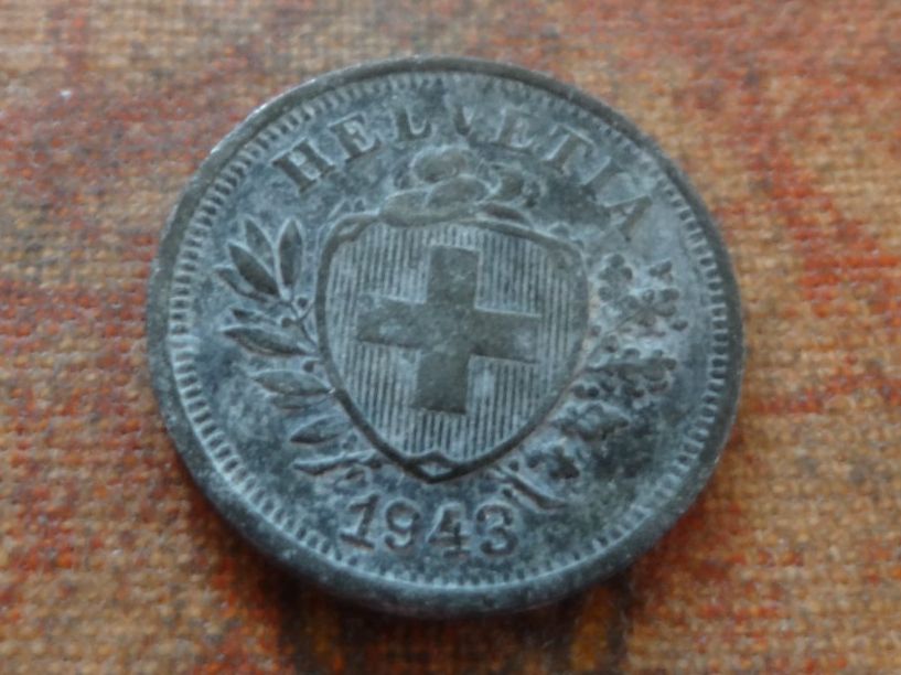 Tutti le monete: 1 Rp. 1943  (E) – Usato da Romanel-sur-Lausanne venduto da Swift13