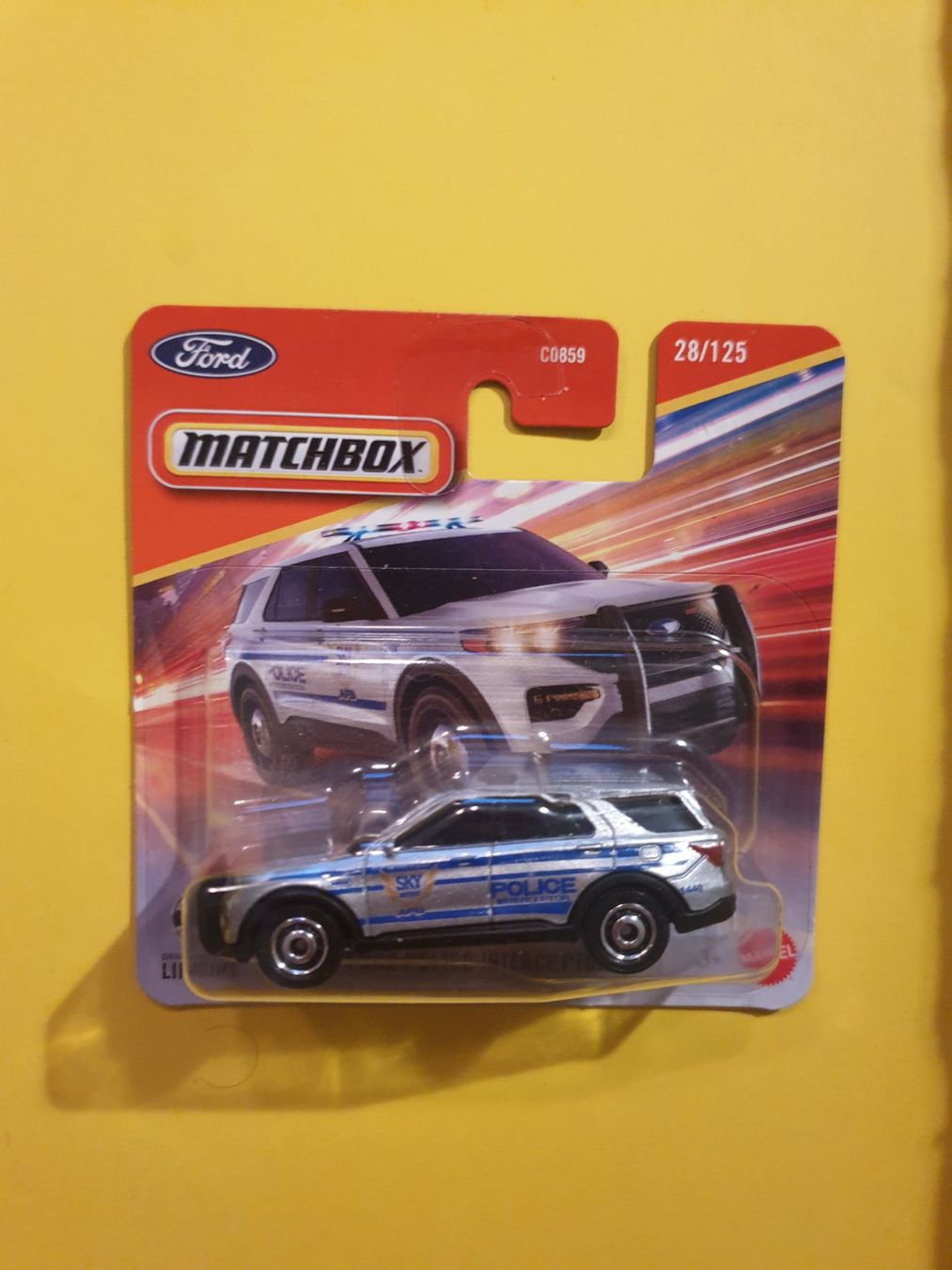 Matchbox Voitures modèles: 2 x Matchbox 2016 Ford POLICE INTERCEPTOR – Neuf avec emballage d'origine à Oftringen par Rotor 5