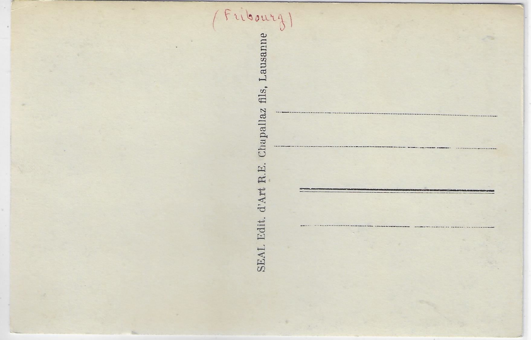 Cartoline postali: Chatel-St-Denis - L'Eglise – Antico da Ettingen venduto da Kartenplanet 1