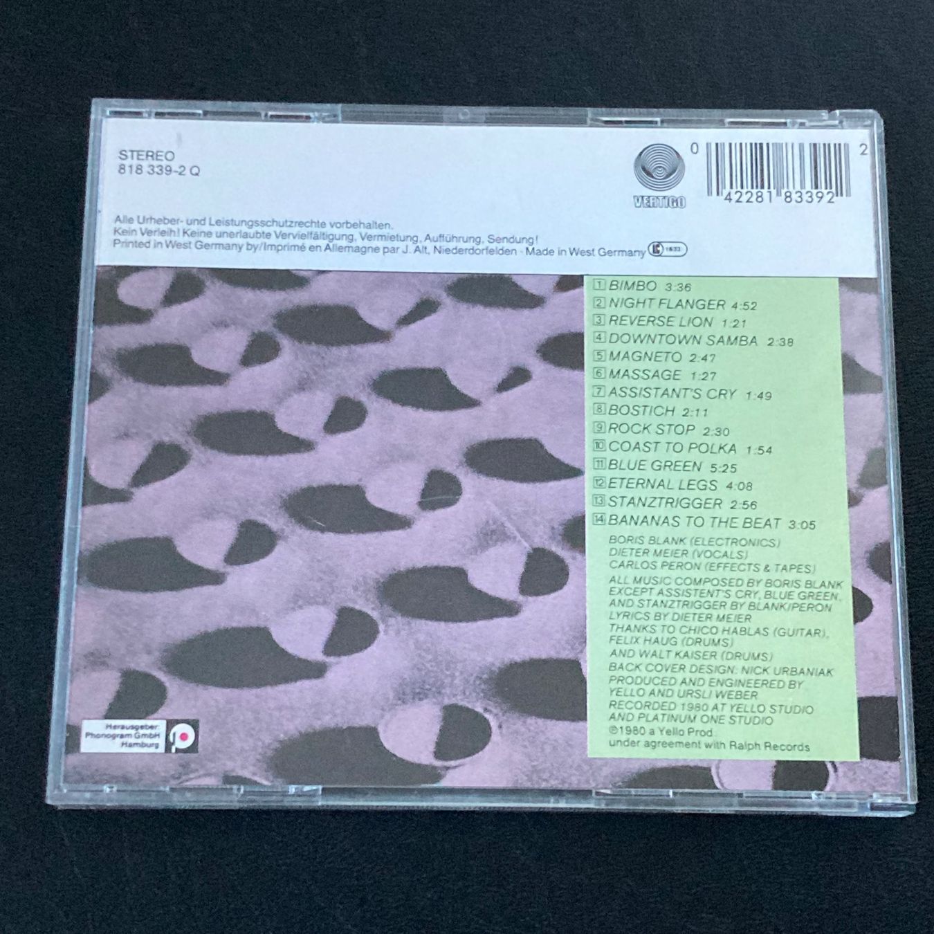 CDs: Yello - Solid Pleasure – D'occasion à Bern par Ntsamina 1