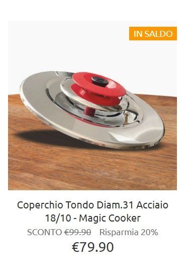 Padelle: Magic Cooker Deckel, Durchmesser 31 cm – Nuovo e nell'imballaggio originale da Zürich venduto da Ciccio17 3
