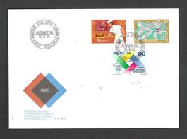 CH FDC Satz 1985