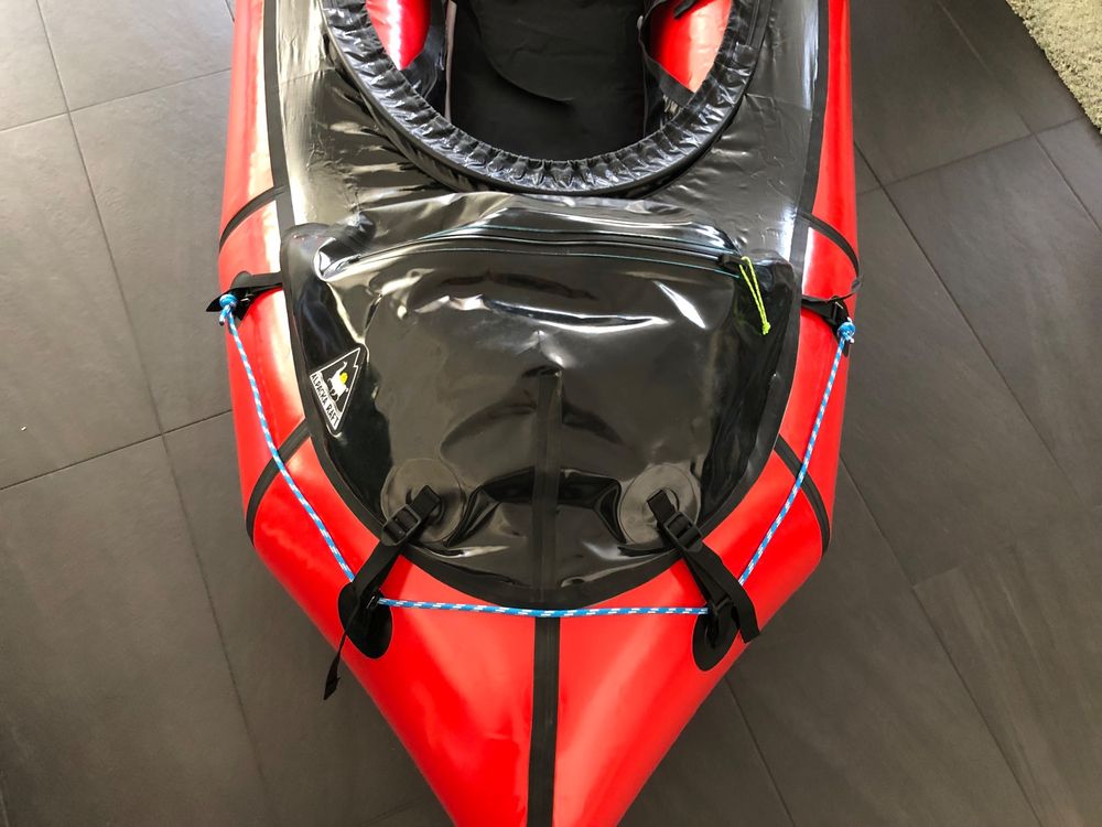 Alpacka Raft Gnarwhal 420d Sierra Red Packraft Wildwasser (Gebraucht ...