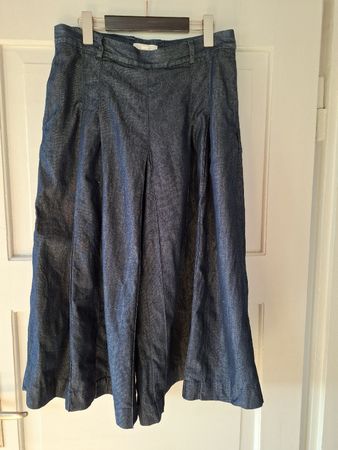 schöne Jeans Culotte Hosenrock COS 40