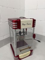 Popcornmaschine Emerio rot im Retro Design guter Zustand