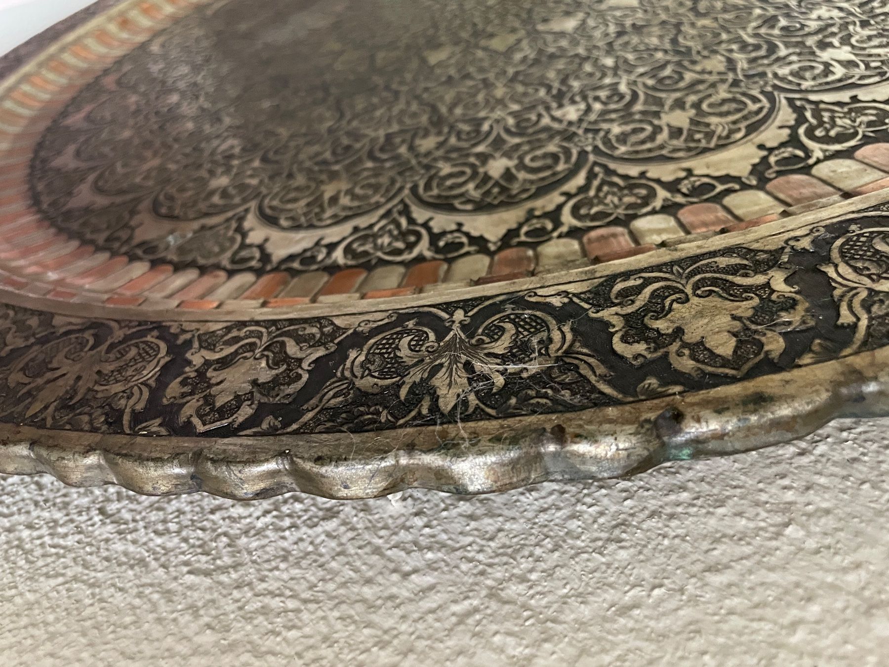 Tutte le decorazioni: Dekorative Wandteller orientalisch gemustert gross antik – Usato da Volketswil venduto da rubin74 6