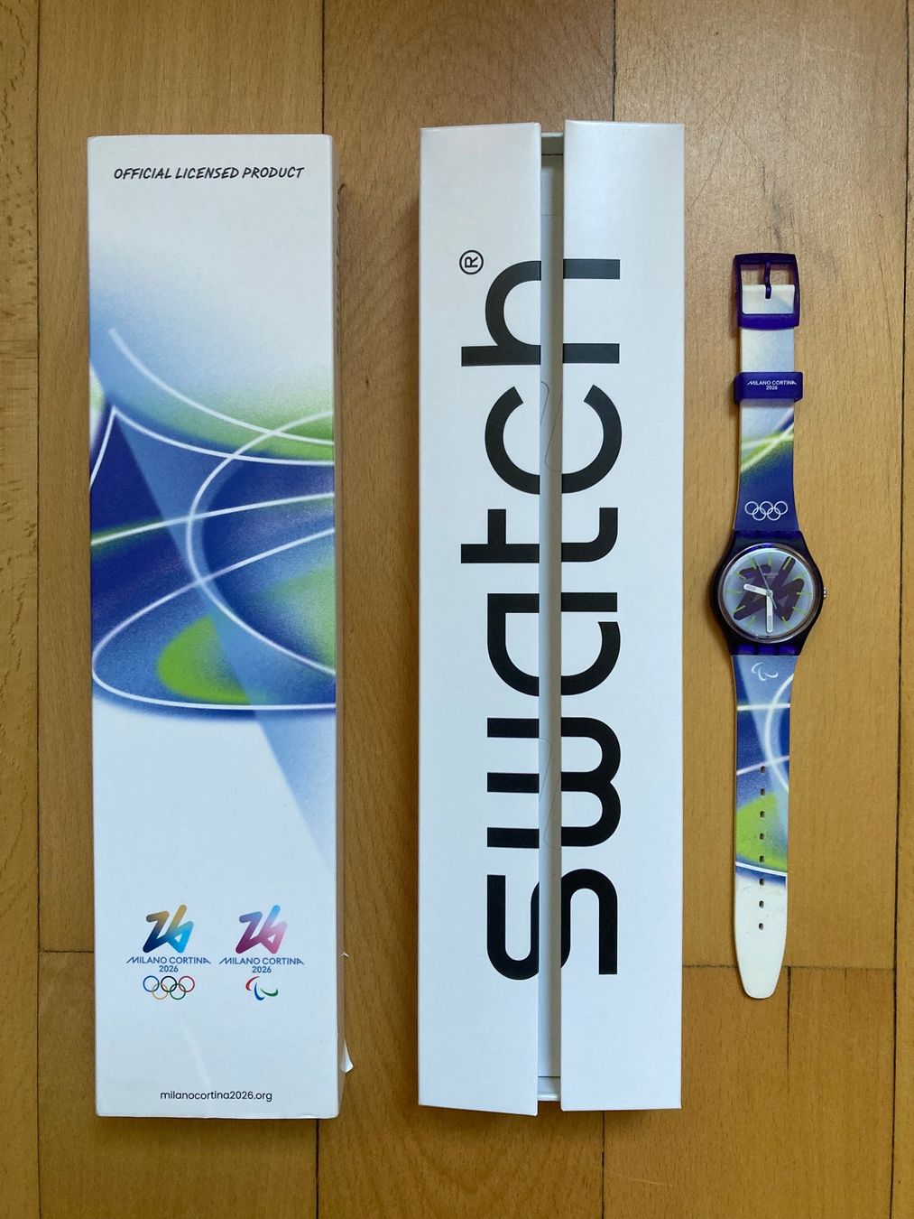 Swatch Orologi: Swatch Edition Milano-Cortina 2026 Chasing Peaks – Usato da Bern venduto da FlorianS 1