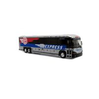 MCI D4505 Motorcoach: Broward County H0 1/87 Iconic Replica